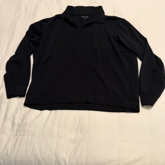 Softies V-Neck Black Jogger Suit - Picture 2 of 8